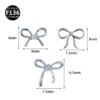 New F136 Titanium Alloy, Stud, Ear, Internal Thread, Butterfly, Knot, Rhinestones, Mini bow, Head only or Post and Head.