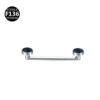 Titanium F136 Czech Drill Straight Angle Pin Double Headed Clavicle Staple Piercing Geometric Pattern Unisex