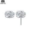 Titanium Alloy G23 Rose Flower Lip Stud Ear Bone Stud Insert Pin Style Tongue Stud Nose Stud Direct From Factory Source