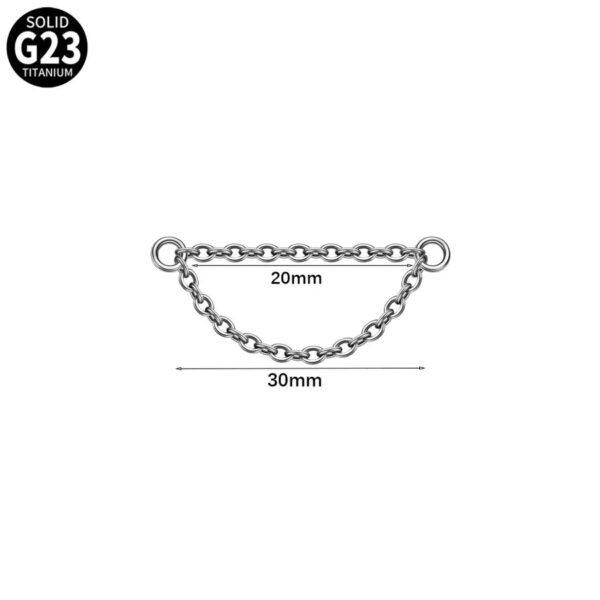 G23 Titanium, Single, Double Layer, Nose, Stud, Hoop, Chain, Piercing, Universal, Accessories, Zirconia, Split Ring, Geometric, Dangle, Between Earrings, Internal Thread, Screw, S Shape, Clicker, Vertical Labret.