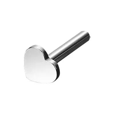 Titanium Alloy F136 Piercing, Ear, Stud, Lip, Heart, Plum Blossom, Star, Threadless