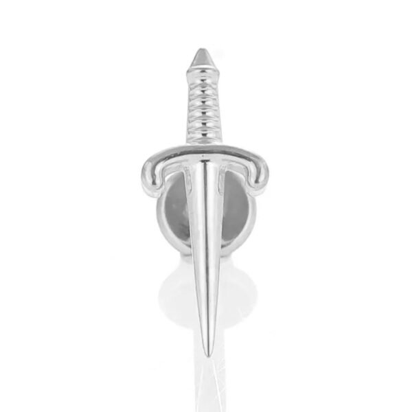 Titanium Piercing Studs – Scissors, Star, Moon, Lightning & Deer (14k Gold Plated) – Labrets, Flat back, Monroe, internal thread.