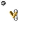G23 Titanium Alloy Butterfly Skull Heart Piercing Studs Under-Skin Jewelry Skin Animal Snake Dolphin Bone Studs