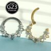 picture_49e37efd-db36-4718-823b-35346626dafe(2) New Fashionable Titanium Nose Ring F136 Hollow Zircon Unisex Creative Nose Jewelry Geometric Pattern Wedding Birthday Party