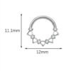 picture_509a5a7c-4089-4164-a151-390e7ae9f151(3) Titanium Alloy G23 Nose Ring Jewelry Women's Body Piercing Zircon Earrings Hoops Fashionable Unisex