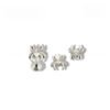 G23 Titanium, Ear, Stud, Jewellery, Head, Inner Thread, Spider, Spiderman, Lip, Piercing, Head, Flat back, Simple.