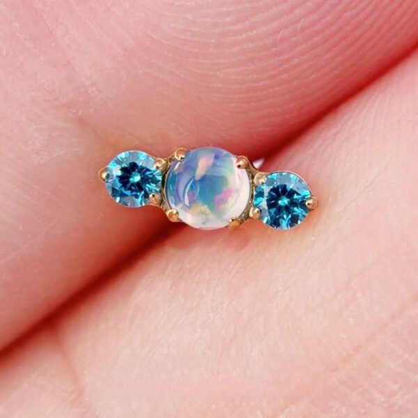 picture_6597a831-d4d9-4017-a017-0eceaa9c015b(2) Titanium Alloy G23 Ear Studs Lip Rings Body Piercing Jewelry Aurora Jelly Candy Style Unisex Fashion Jewelry Ear Bone Studs