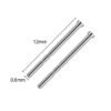 New F136 Titanium Alloy Ear Studs Sleepwear Friendly Non-Removable Ear Piercing Grade Antibacterial Allergy-Free Ear Rods
