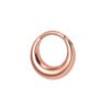 G23 Titanium Elliptical Seamless Piercing Nose Ring Ear Ring Body Piercing Jewelry Lip Ring Unisex Fashion Accessory