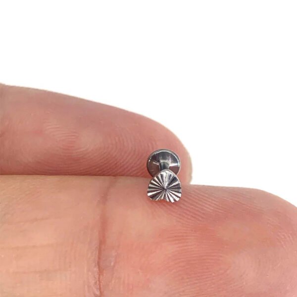 F136 Titanium Alloy, Butterfly, Knot, Heart Leaf, Star, Ear Cartridge, Lip, Stud, Vertical Labret, Geometric, Body Piercing Jewellery.