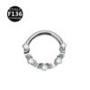 picture_7ab8b779-035c-4523-b39d-150df745753d(2) Luxury Titanium Alloy Hexagonal Flower Nose Ring Ear Ring Body Piercing Jewelry Geometric Pattern Unisex Fashion Accessories