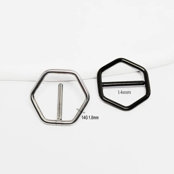 Implant Grade Titanium Nipple Bars – 14G Round & Hexagonal F136 Nipple Rings Unisex