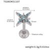 picture_91edd36a-3df8-4bcd-a5fe-ae580d843838(2) Satan's Child Piercing Mermaid Lip Stud Titanium Alloy Stud Sweet Cool Hot Girl Piercing Titanium Alloy Zircon Lip Ring Titanium Alloy Jewelry
