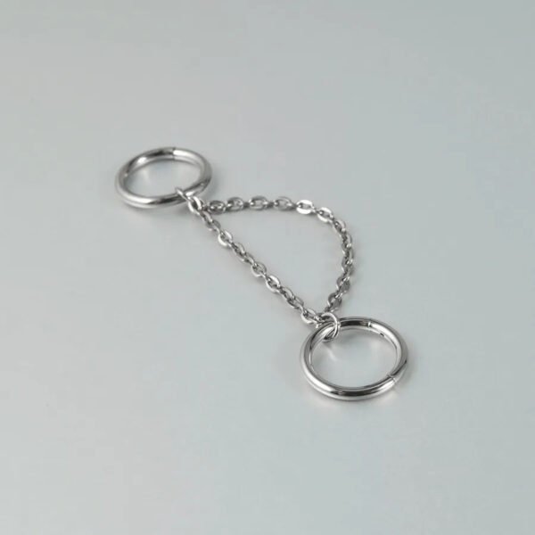 G23 Titanium, Single, Double Layer, Nose, Stud, Hoop, Chain, Piercing, Universal, Accessories, Zirconia, Split Ring, Geometric, Dangle, Between Earrings, Internal Thread, Screw, S Shape, Clicker, Vertical Labret.