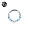 picture_95423ad0-a488-408d-a815-1ffd6b20b6b7(2) Titanium Alloy Square Color Spliced Zircon Nose Ring Nasal Septum Piercing Jewelry For Men And Women Suitable For Wedding And Birthday