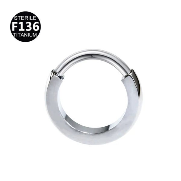 Titanium Alloy F136 Nose Ring Ear Cuff Piercing Jewelry Golden Butterfly Wings Crown Design Sparkling Unisex Geometric Pattern