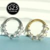 picture_9fe6683d-10d4-47e7-a6be-8e1ac95ba82f(2) New Fashionable Titanium Nose Ring F136 Hollow Zircon Unisex Creative Nose Jewelry Geometric Pattern Wedding Birthday Party