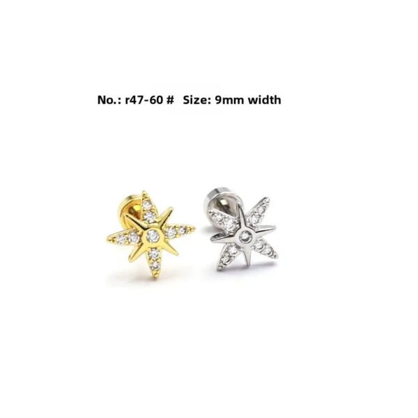 picture_a5033963-9092-43fc-af53-ea93dc946f3e(2) Elegant Titanium Steel Screw Ear Bone Studs Versatile Simple Cross Ear Cuff Earrings Unisex Fashion Wedding Jewelry