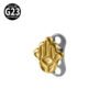 G23 Titanium Alloy Butterfly Skull Heart Piercing Studs Under-Skin Jewelry Skin Animal Snake Dolphin Bone Studs