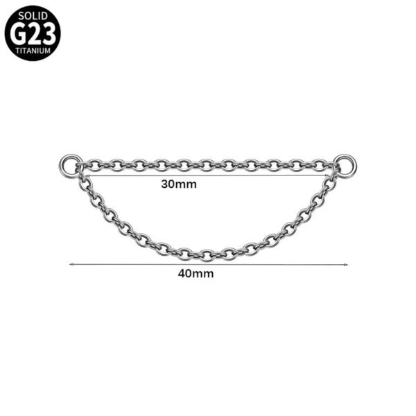G23 Titanium, Single, Double Layer, Nose, Stud, Hoop, Chain, Piercing, Universal, Accessories, Zirconia, Split Ring, Geometric, Dangle, Between Earrings, Internal Thread, Screw, S Shape, Clicker, Vertical Labret.
