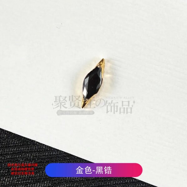 picture_ae61fb90-0a96-46fa-9ef5-9fb8718c5c8e(2) Titanium Alloy Ear Studs Embedded With 5A Zirconia G23 Titanium Lip Studs Spiral Ear Bone Studs Unisex Body Piercing Jewelry