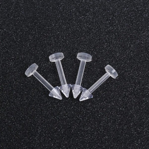 Hypoallergenic, Acrylic, Invisible, Lip, Ring, Belly Button, Navel, Tongue, Stud, Bar, Soft Rod, Horse Shoe, Ring, Eyebrow, Save, Piercing, Pregnancy, MRI scan.