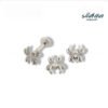 G23 Titanium, Ear, Stud, Jewellery, Head, Inner Thread, Spider, Spiderman, Lip, Piercing, Head, Flat back, Simple.