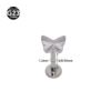 F136 Titanium Alloy, Butterfly, Knot, Heart Leaf, Star, Ear Cartridge, Lip, Stud, Vertical Labret, Geometric, Body Piercing Jewellery.