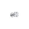 Titanium Alloy F136 G23 Four Leaf Clover Pinecone Inner Tooth Flat Bottom Ear Bone Nail Simple Style Classic Polished Finish