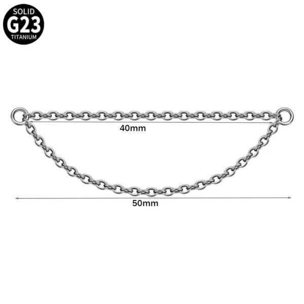 G23 Titanium, Single, Double Layer, Nose, Stud, Hoop, Chain, Piercing, Universal, Accessories, Zirconia, Split Ring, Geometric, Dangle, Between Earrings, Internal Thread, Screw, S Shape, Clicker, Vertical Labret.