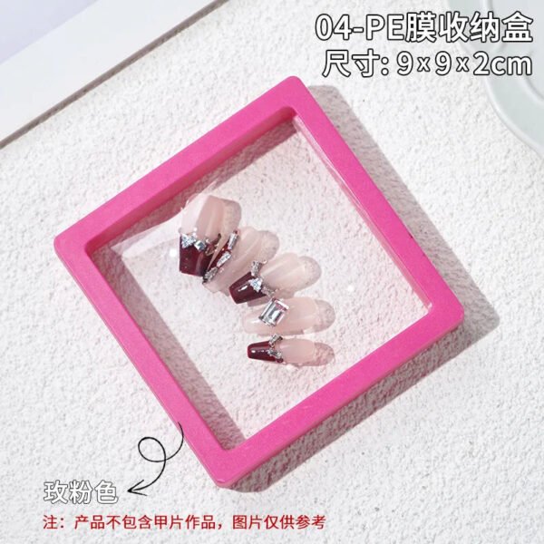 Jewellery Storage, Box, PE, Film, Floating, Transparent, Display, Necklace, Earrings Jewelry, Packaging, Colourful