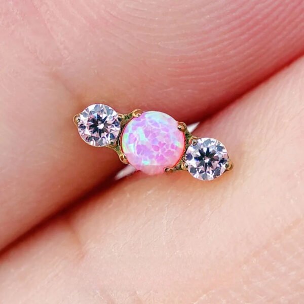 picture_e064887a-9428-4c3d-8366-6ecfac432126(3) Titanium Alloy G23 Ear Studs Lip Rings Body Piercing Jewelry Aurora Jelly Candy Style Unisex Fashion Jewelry Ear Bone Studs