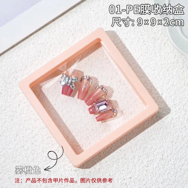 Jewellery Storage, Box, PE, Film, Floating, Transparent, Display, Necklace, Earrings Jewelry, Packaging, Colourful