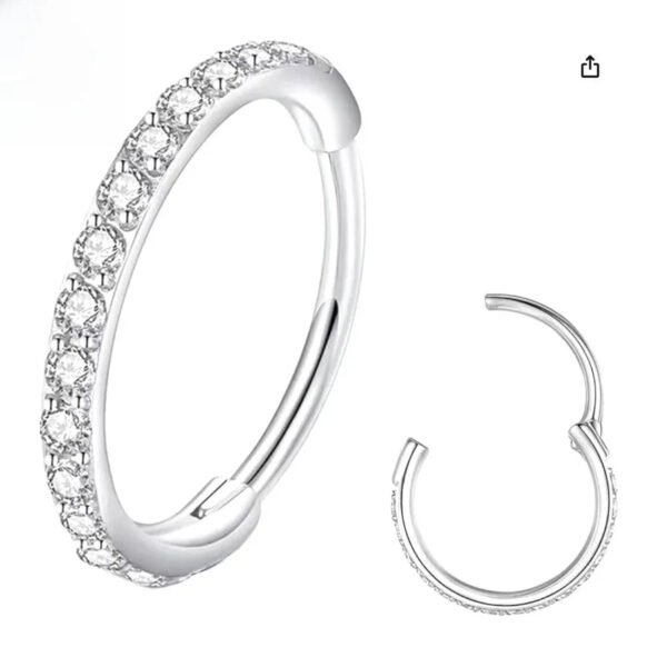 G23 Titanium, Nose, Ring, Ear, Hoop, Thin, 0.8/1.0, Thickness 6/8/10/12mm, Inner Diameter, Popular, Jewellery, Dainty, Trending, Stack, Stackable.