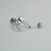G23 Titanium, Single, Double Layer, Nose, Stud, Hoop, Chain, Piercing, Universal, Accessories, Zirconia, Split Ring, Geometric, Dangle, Between Earrings, Internal Thread, Screw, S Shape, Clicker, Vertical Labret.