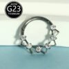 picture_f3746f5c-62a9-4f17-8b84-5bbad6f9d43a(2) New Fashionable Titanium Nose Ring F136 Hollow Zircon Unisex Creative Nose Jewelry Geometric Pattern Wedding Birthday Party