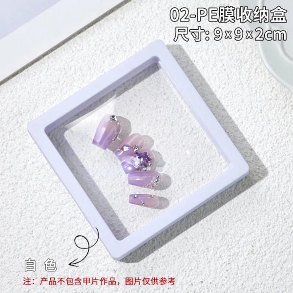 Jewellery Storage, Box, PE, Film, Floating, Transparent, Display, Necklace, Earrings Jewelry, Packaging, Colourful
