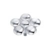 Titanium Alloy F136 Cat Claw Lip Studs Floral Implant Grade Human Piercing Jewelry Polished Finish Anniversary Birthday Party Festive