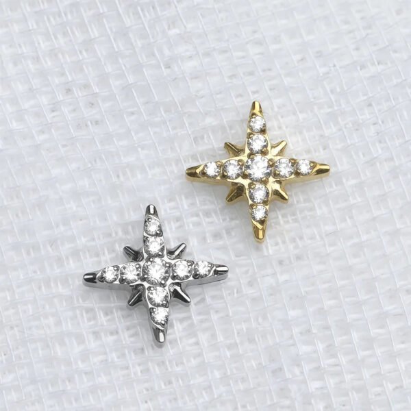 New G23 Titanium Waterdrop Lip Stud Earrings Flat Bottom Inner Spiral Piercing Bone Studs Zircon Embedded Luxury Heart Ear Jewelry