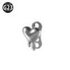 G23 Titanium Alloy Butterfly Skull Heart Piercing Studs Under-Skin Jewelry Skin Animal Snake Dolphin Bone Studs
